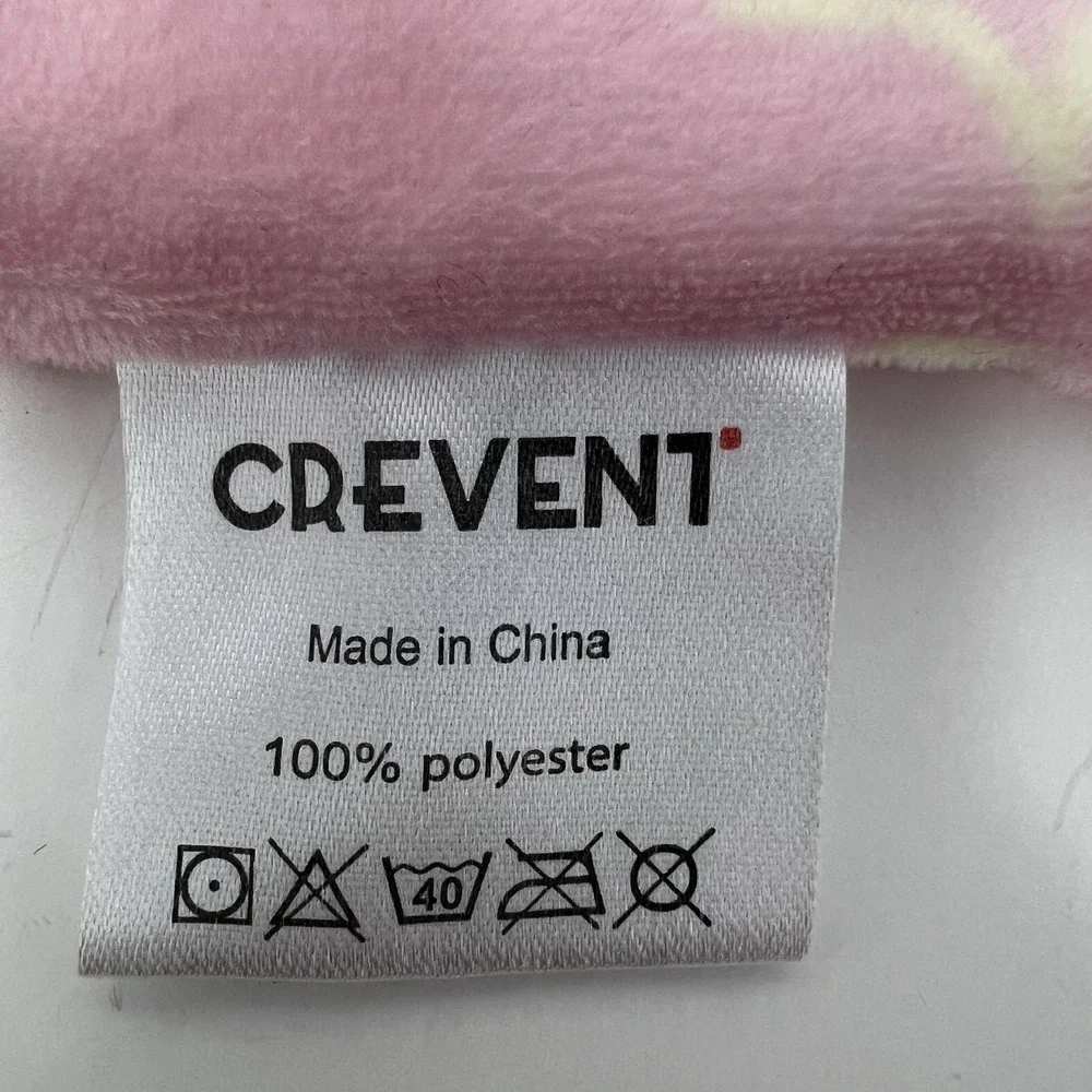 Crevent Bunny Rabbit Baby Lovey Gray Pink Security lovies 8